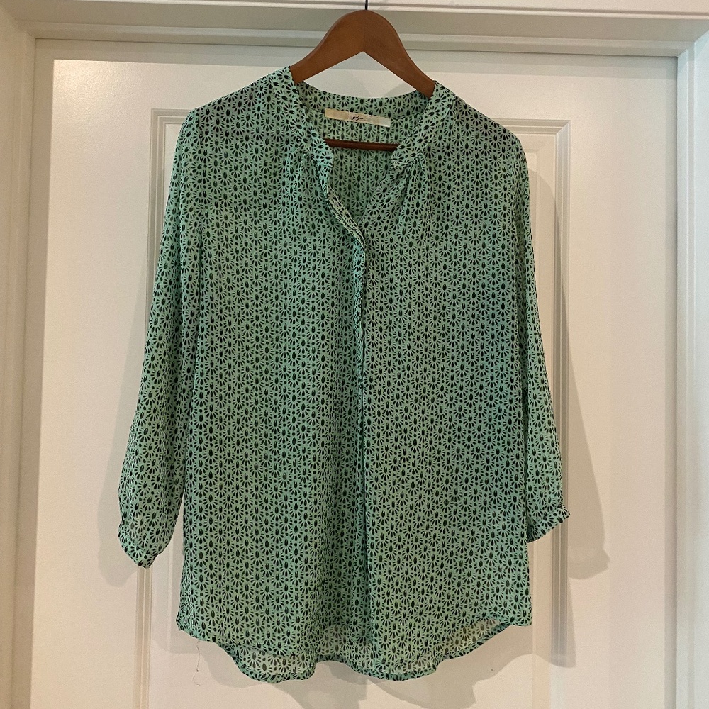 Gibson long sleeved blouse, L